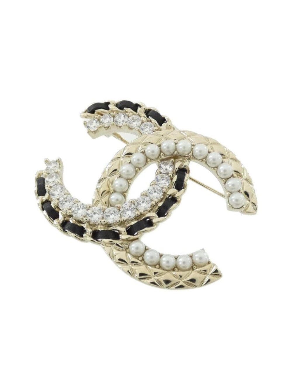 Chanel Brooch Gold